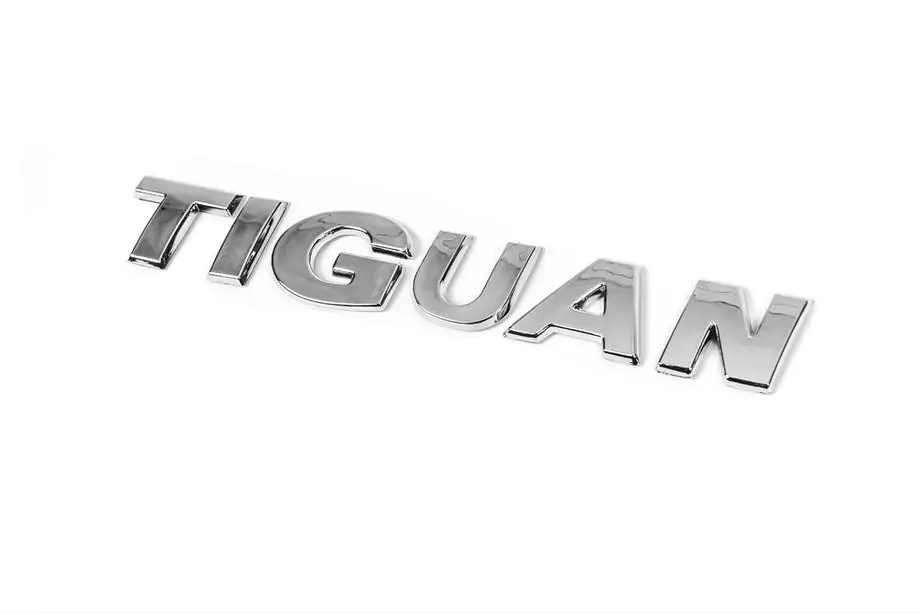 Volkswagen Tiguan 2007–2016 Opschrift in cursief lettertype 5N0 853 687B 739 Image