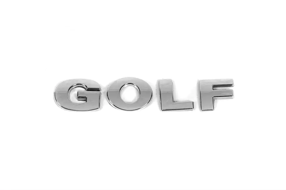 Volkswagen Golf 4 1997–2006 Golf opschrift (OEM-look) Image