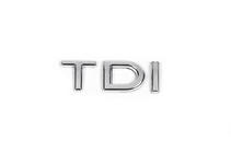 Volkswagen Jetta 2006–2011 TDI-embleem (OEM-look) foto 1