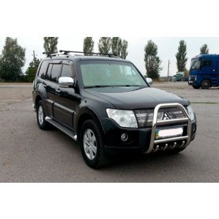 Bullbar QT011 (RVS) Mitsubishi Pajero Wagon IV 2006–2021 foto 2