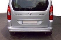 Citroen Berlingo 2008–2018 RVS achterbeschermbeugel 60 mm foto 1