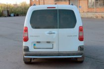 Citroen Berlingo 2008–2018 RVS achterbeschermbeugel 60 mm foto 2