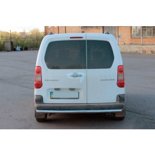 RVS achterbeschermbeugel Citroen Berlingo 2008–2018 foto 2