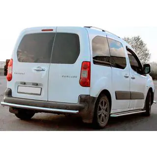 RVS achterbeschermbeugel Citroen Berlingo 2008–2018 foto 4