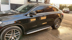 Mercedes GLE Coupé C292 2015–2019 Side steps (OEM) foto 1