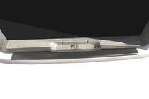 Mercedes Vito W639 2004–2014 Achterbumperbeschermplaat met opstaande rand (DDU, kunststof) foto 1