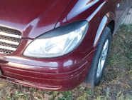 Mercedes Vito W639 2004–2014 Rechte koplampwimpers (2004-2010, 2 stuks, kunststof) Mat zwart foto 2