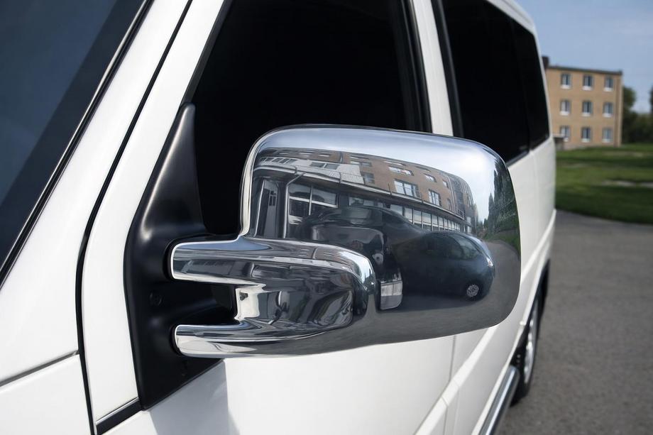 Volkswagen T4 Transporter 1990–2003 Spiegelkappen (Carmos, 2 stuks, kunststof) Carmos - Turks ABS-kunststof Image