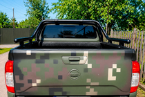 Ford Ranger 2011–2022 Carrosserie rolbeugel (zwart) foto 5