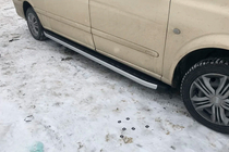 Mercedes Vito W639 2004–2014 Fullmond side steps (set van 2, aluminium) Extra lang (ExtraLong) foto 7