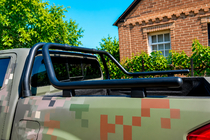 Nissan Navara 2006–2015 Carrosserie rolbeugel (zwart) 76 mm foto 4