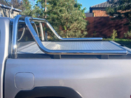 Toyota Hilux 2015– RVS rolbeugel voor laadbak 70 mm foto 4