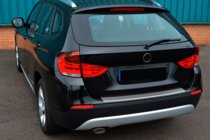 BMW X1 E84 2009–2015 OmsaLine RVS achterbumperbeschermer foto 2