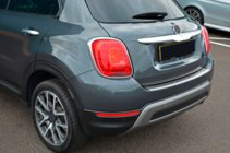 Fiat 500X 2014–2024 OmsaLine RVS achterbumperbeschermer foto 5