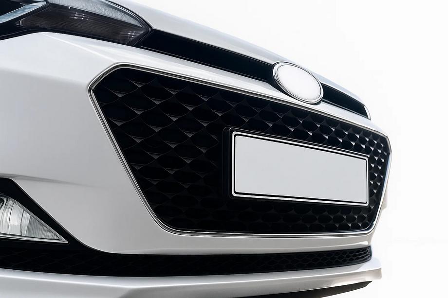 Hyundai I-20 2014–2020 Grille omlijsting 2014-2018 (2 stuks, RVS) Foto 1