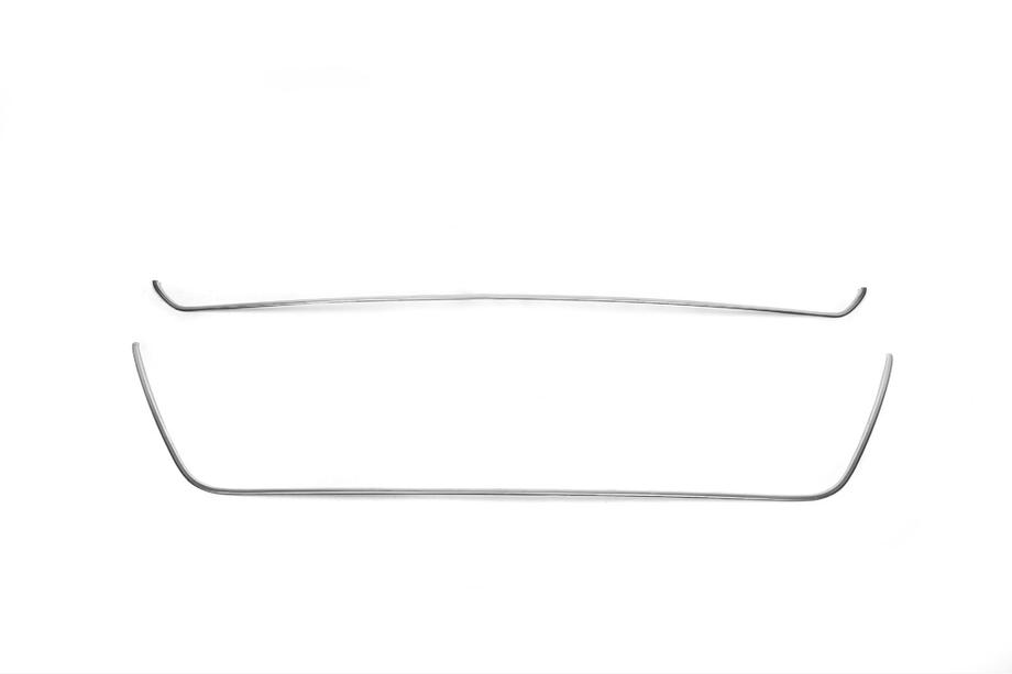 Hyundai I-20 2014–2020 Grille omlijsting 2014-2018 (2 stuks, RVS) Foto 2