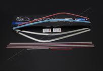 Hyundai I-20 2014–2020 Complete raamomlijsting set (10 stuks, RVS) foto 2