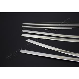 Complete raamomlijsting set (10 stuks, RVS) foto 3