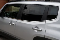 Jeep Renegade 2014– Raamomlijsting (6-delig, RVS) foto 1