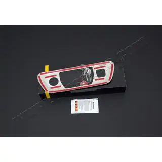 Afdekking achterklephandgreep (voor camera, RVS) Nissan Navara/NP300 2016– foto 3