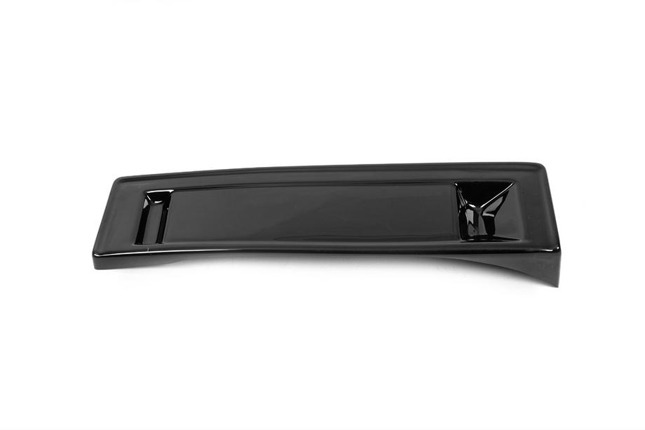 Mitsubishi Lancer X 2008– Kentekenplaathouder (kunststof) Mat zwart Foto 6