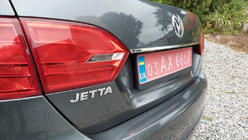 Volkswagen Jetta 2011–2018 Sierstrip boven kenteken OmsaLine (RVS) foto 1