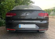 Volkswagen Passat B8 2015–2023 RVS kofferbakrand SD Carmos - Turks staal foto 2