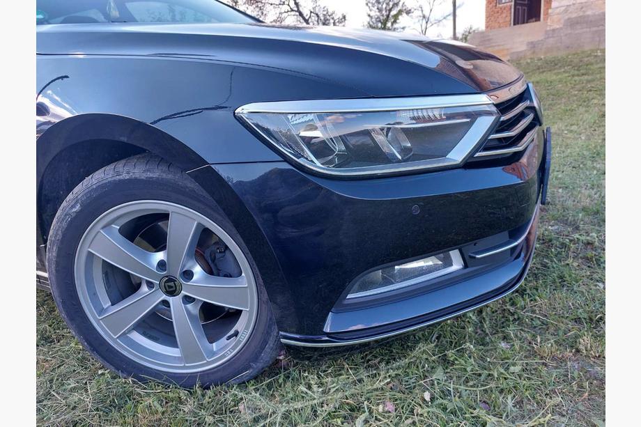 Volkswagen Passat B8 2015–2023 RVS koplamp sierlijsten en strip (set 3-delig) Foto 7