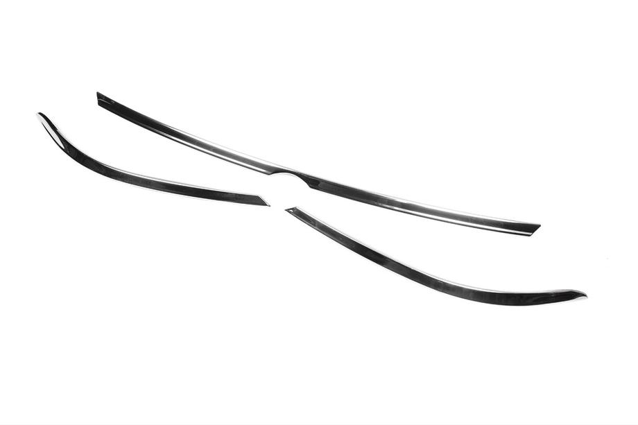 Volkswagen Passat B8 2015–2023 RVS koplamp sierlijsten en strip (set 3-delig) Foto 15