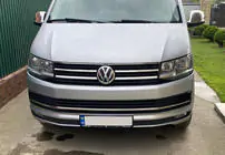 Volkswagen T6 2015–2024 RVS sierlijsten voor bumperrooster 2015-2019 (3-delig) foto 2
