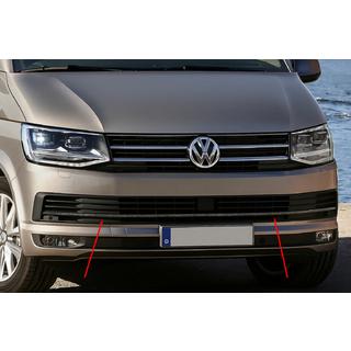 Bumperrooster inserts 2015-2019 (3 stuks, carbon) Volkswagen T6 2015–2024 foto 1