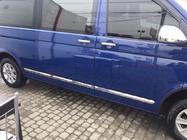 Volkswagen T6 2015–2024 Deurstrips (RVS, chroom) foto 7