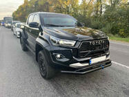 Toyota Hilux 2015– Dubbele voorbumperbeschermer Vegas (2015-2020, zwart, 76mm) foto 5