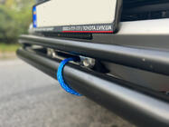Toyota Hilux 2015– Dubbele voorbumperbeschermer Vegas (2015-2020, zwart, 76mm) foto 7