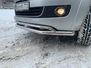 Volkswagen Amarok 2010–2022 Dubbele voorbeugel Vegas 2010-2016 (RVS) Ø70/42 mm foto 6