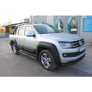 Dubbele bullbar Vegas 76/42 2010-2016 (zwart) Volkswagen Amarok 2010–2022 foto 2