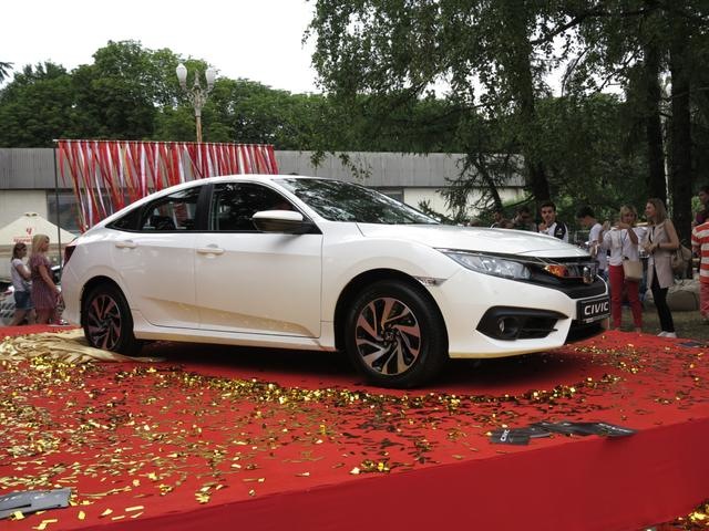 In Oekraïne is de nieuwe generatie Honda Civic gepresenteerd