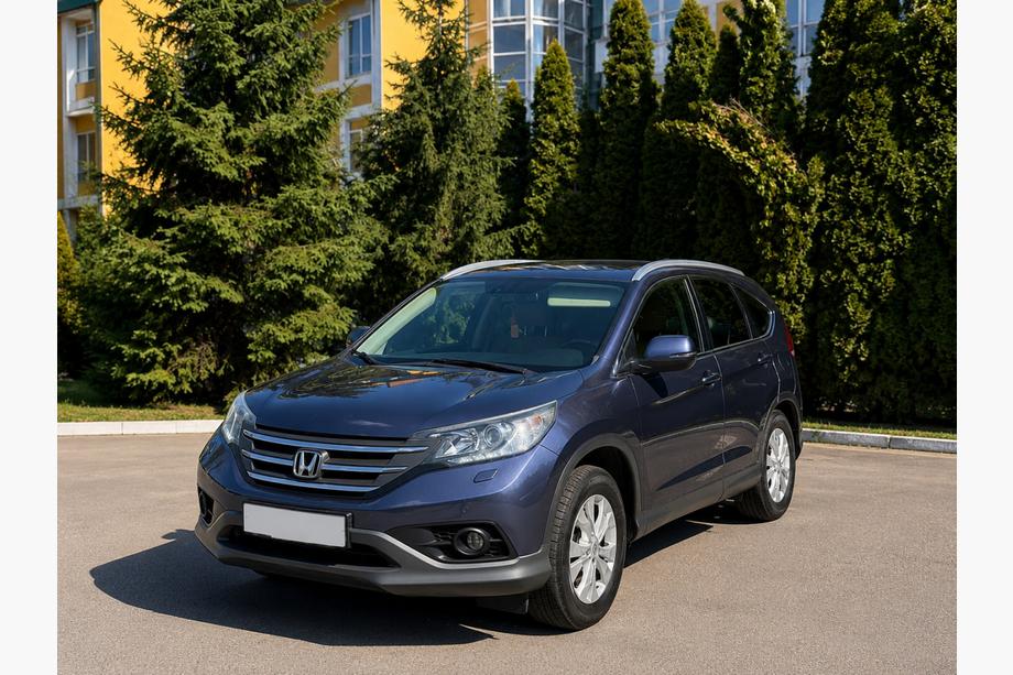 Honda CRV 2012–2016 Geïntegreerde dakrails grijs OEM (ABS-kunststof, montage met bouten) Foto 2