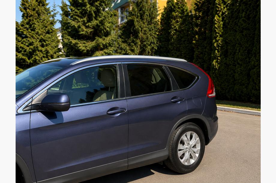 Honda CRV 2012–2016 Geïntegreerde dakrails grijs OEM (ABS-kunststof, montage met bouten) Foto 3