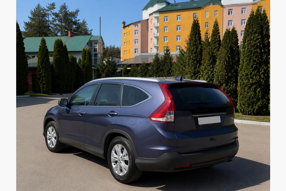 Honda CRV 2012–2016 Geïntegreerde dakrails grijs OEM (ABS-kunststof, montage met bouten) Foto 4