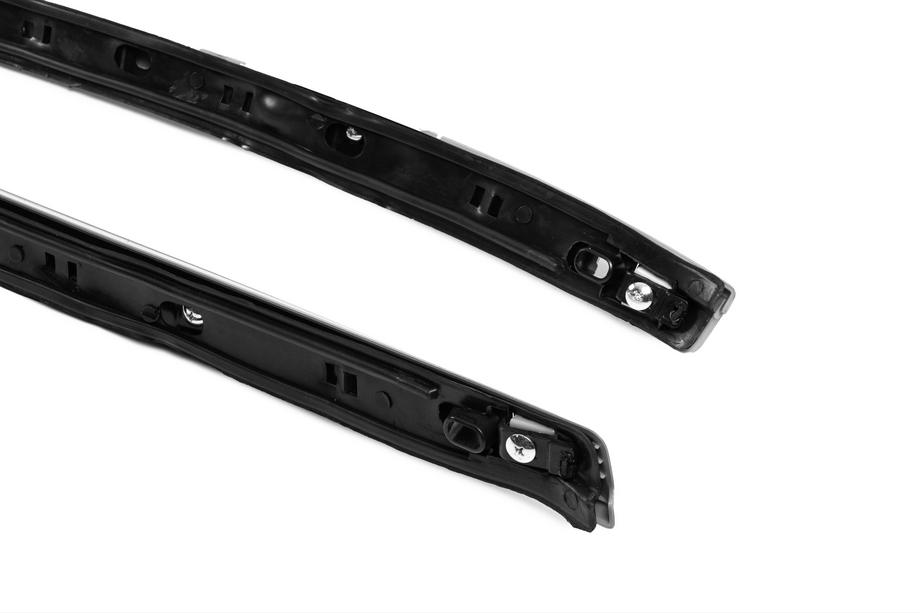 Honda CRV 2012–2016 Geïntegreerde dakrails grijs OEM (ABS-kunststof, montage met bouten) Foto 11