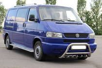 Volkswagen T4 Transporter 1990–2003 Bullbar WT003 60 mm (RVS) 50 mm, met opschrift foto 4