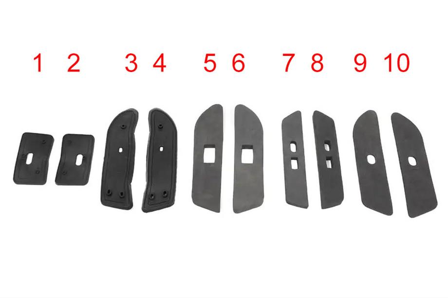 Onderlegrubbers voor dakrails (assorti, prijs per stuk) Foto 2