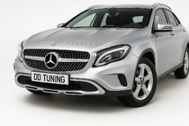 Mercedes GLA X156 2014–2019 Voorgrille Diamond Silver (2014-2016) foto 5