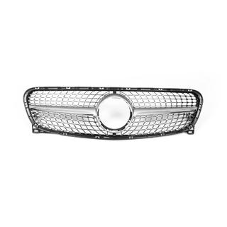 Voorgrille Diamond Silver (2014-2016) Mercedes GLA X156 2014–2019 foto 2