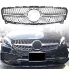 Mercedes A-Klasse W176 2012–2018 Diamond Silver grille voorzijde (2015-2018) foto 1