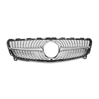 Diamond Silver grille voorzijde (2015-2018) Mercedes A-Klasse W176 2012–2018 foto 4