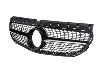 Mercedes B-klasse W246 2011–2018 Voorgrille Diamond Black (2015-2018) foto 4
