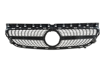 Mercedes B-klasse W246 2011–2018 Voorgrille Diamond Black (2015-2018) foto 3