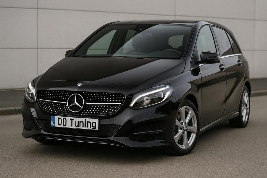 Mercedes B-klasse W246 2011–2018 Voorgrille Diamond Black (2015-2018) Image